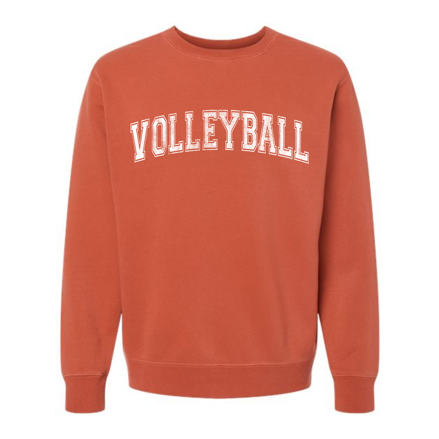 Volleyball Varsity Letter Vintage Crewneck