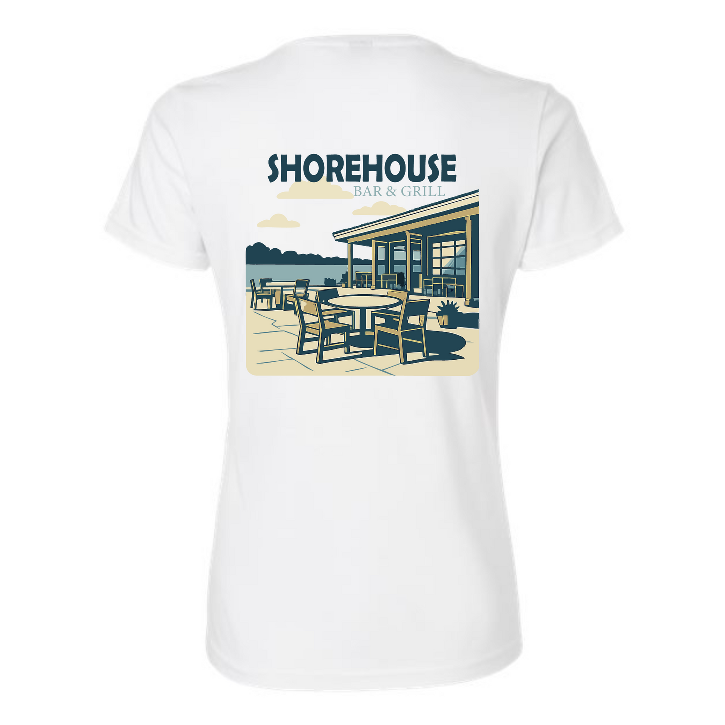 Shore House Bar & Grill Women's V-Neck Tee