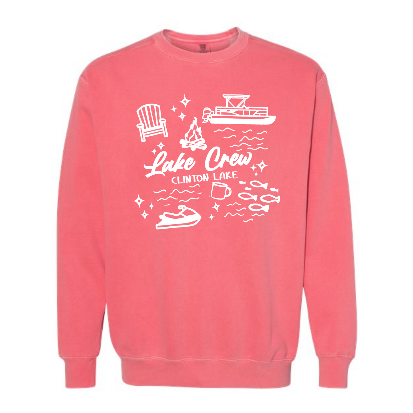 Lake Crew Clinton Lake Crewneck Sweatshirt