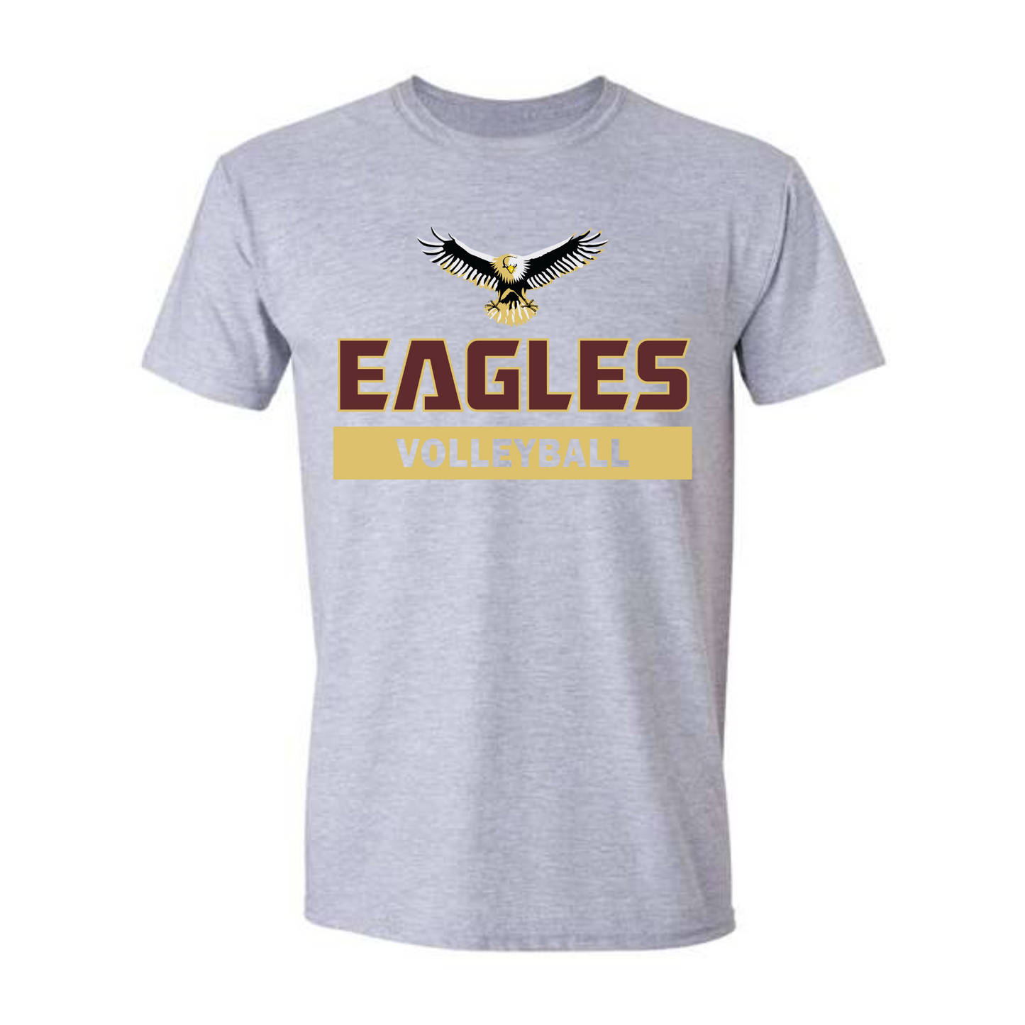 Eagles Volleyball Block Tee