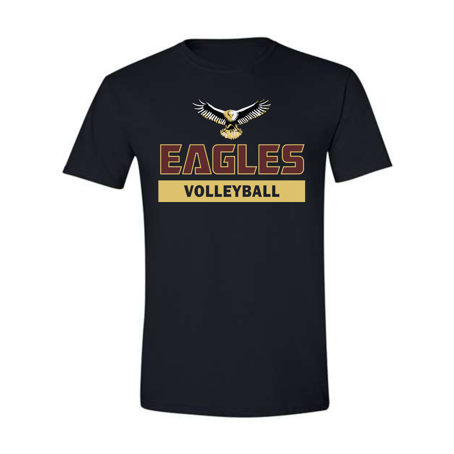 Eagles Volleyball Block Tee
