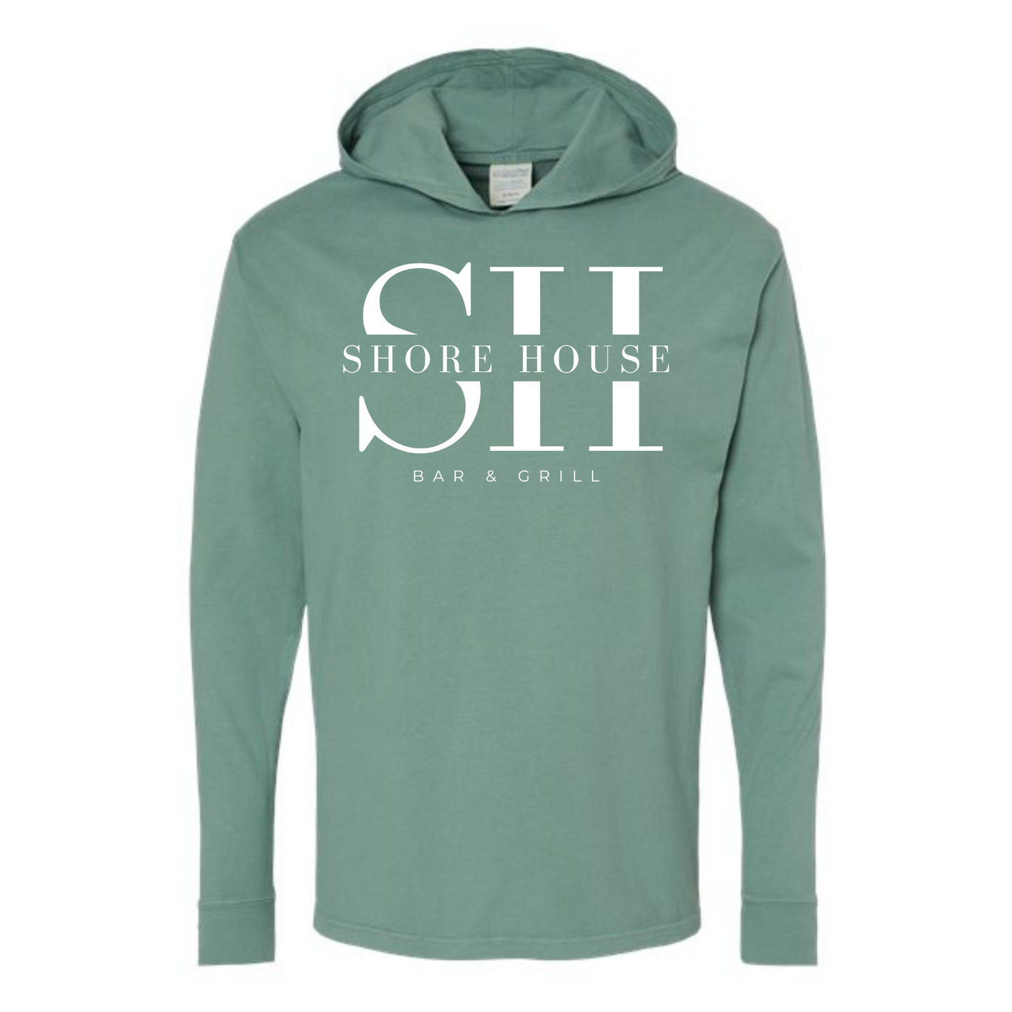 Shore House Long Sleeve Hooded Tee