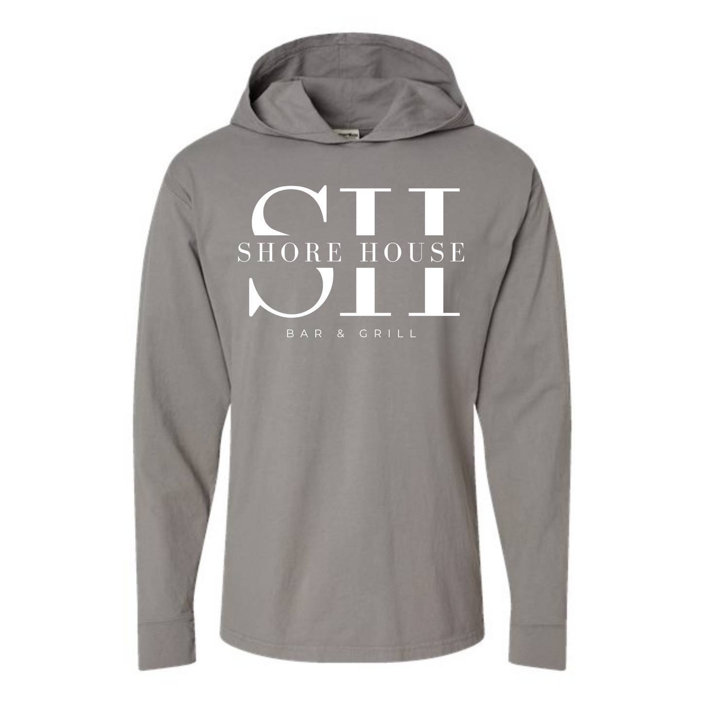 Shore House Long Sleeve Hooded Tee