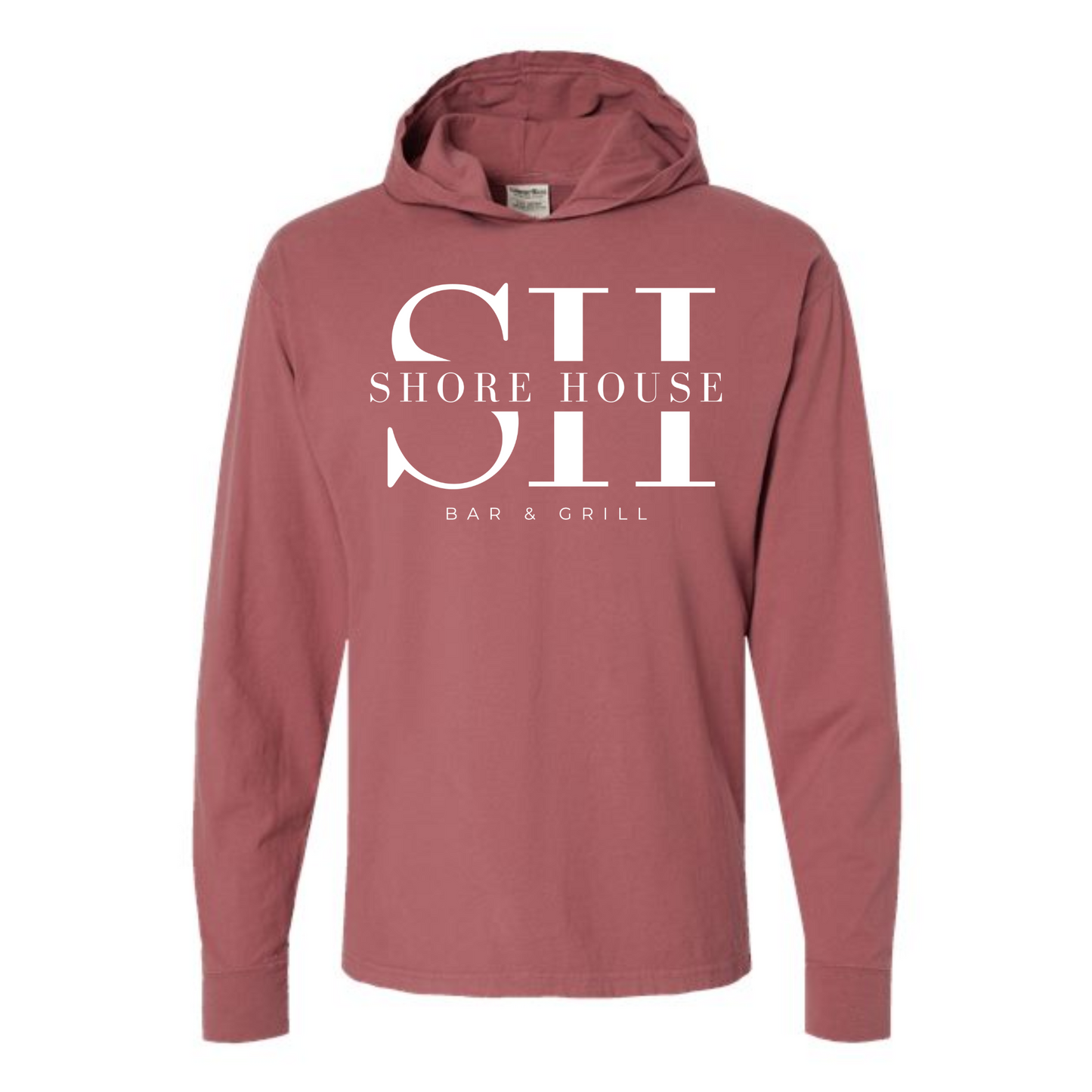 Shore House Long Sleeve Hooded Tee