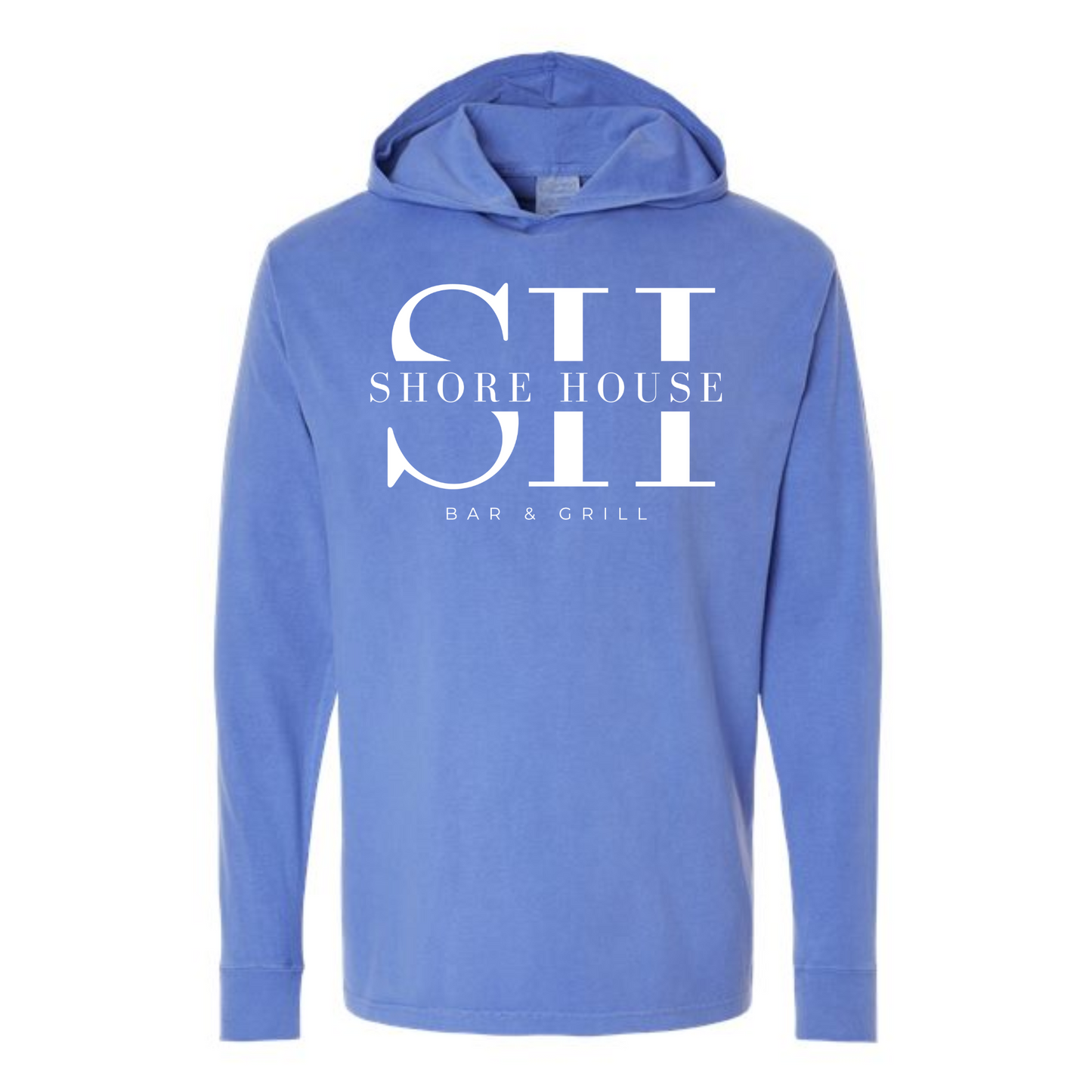 Shore House Long Sleeve Hooded Tee
