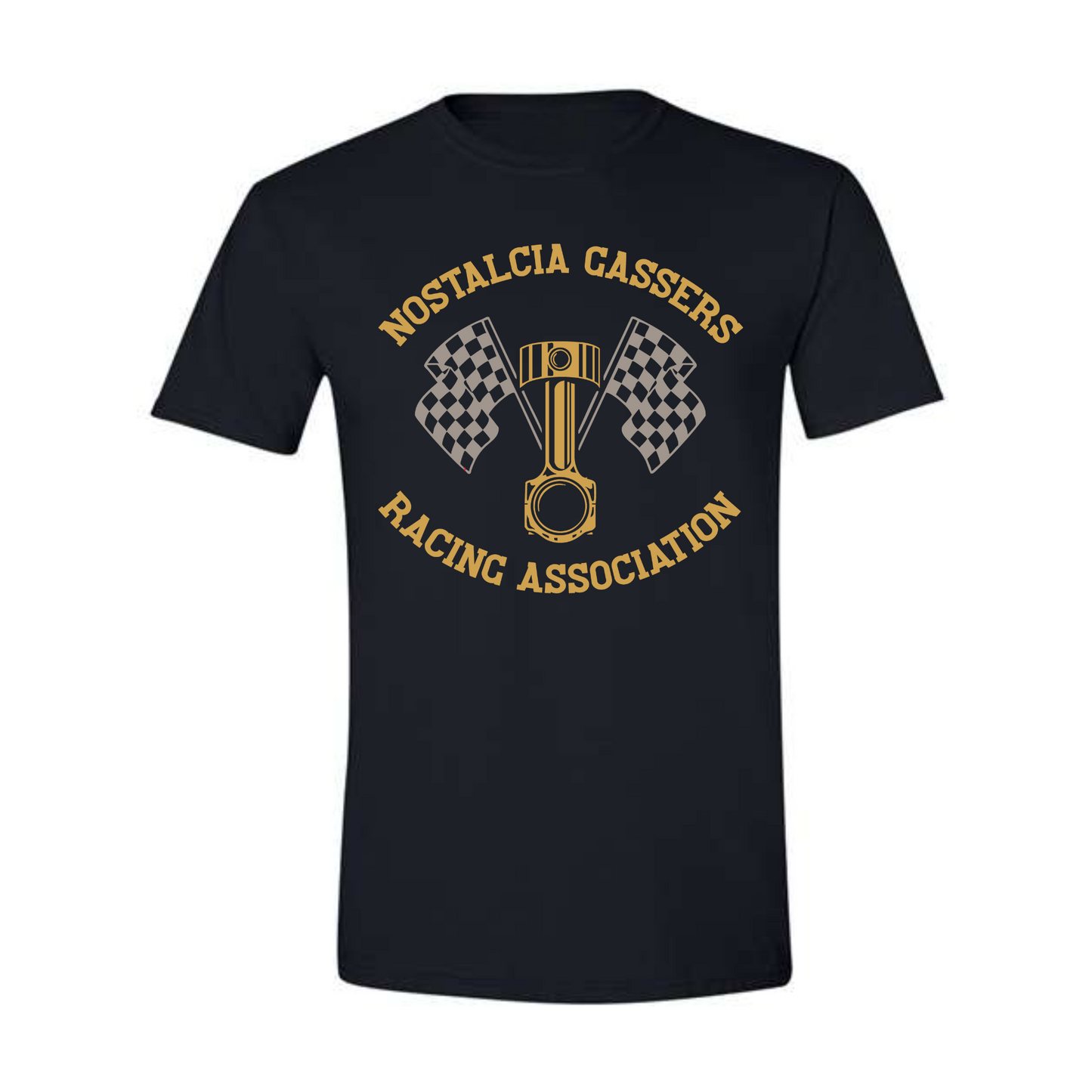 Nostalgia Gassers Checkered Flag Tee