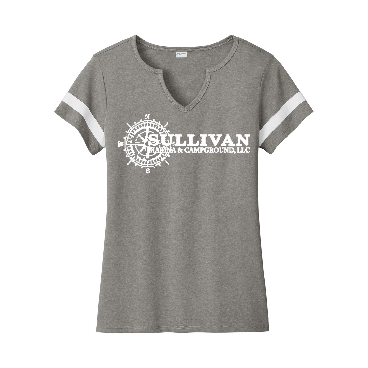 Sullivan Marina & Campground Women's Notch Neck Tee