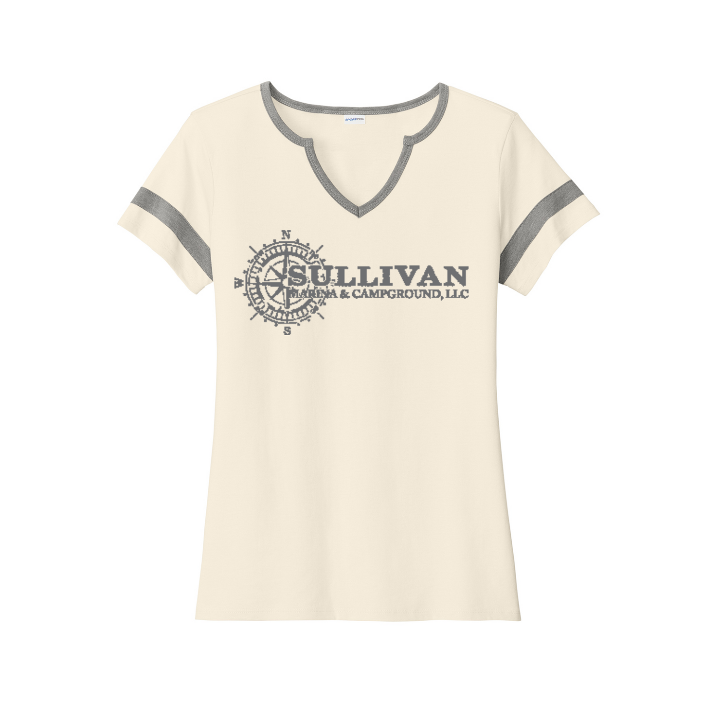 Sullivan Marina & Campground Women's Notch Neck Tee