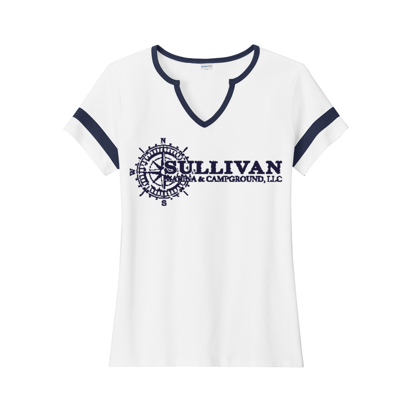 Sullivan Marina & Campground Women's Notch Neck Tee