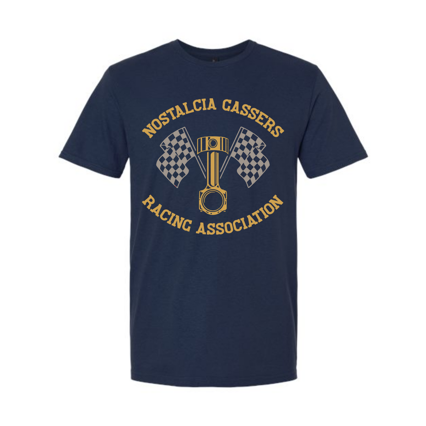 Nostalgia Gassers Checkered Flag Tee