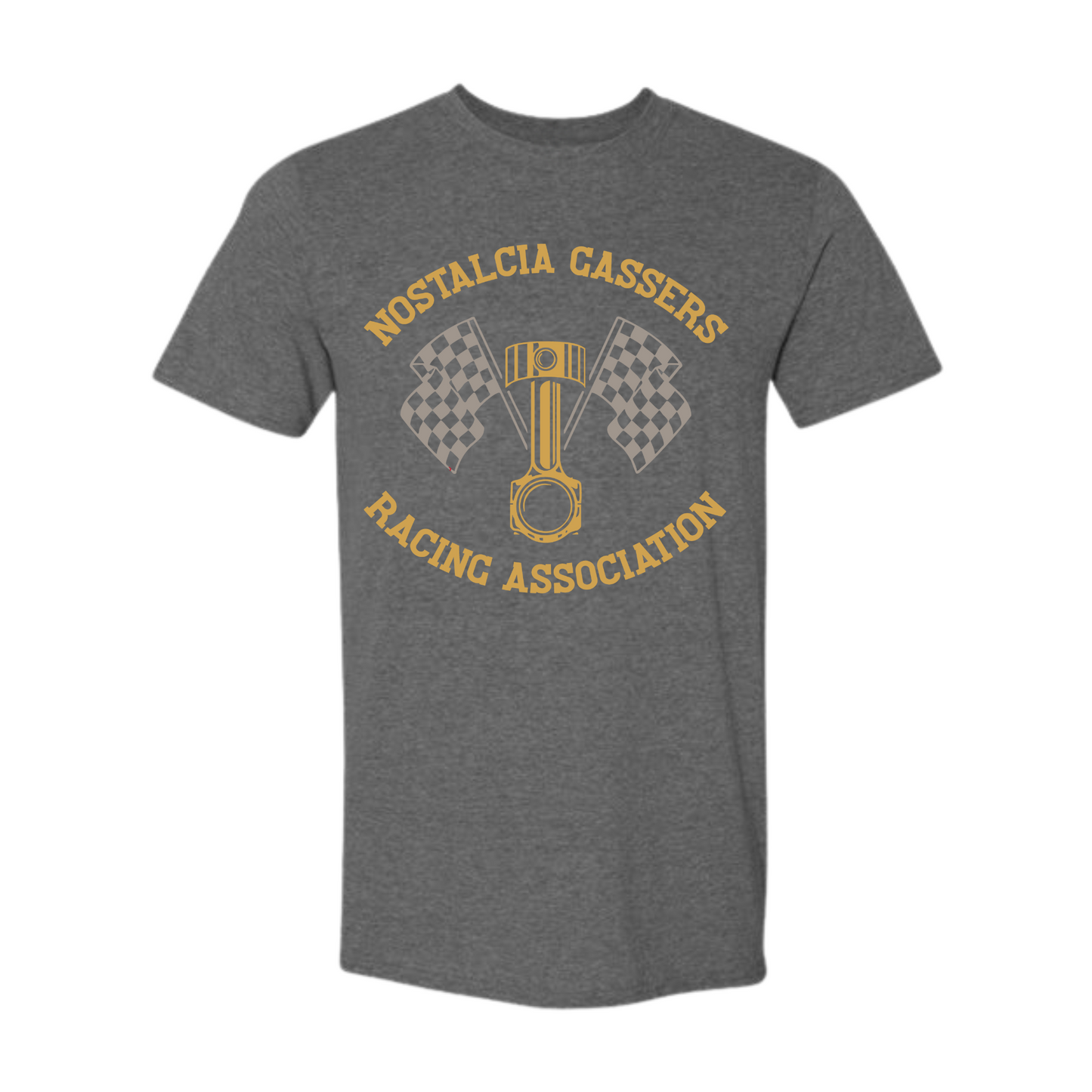 Nostalgia Gassers Checkered Flag Tee
