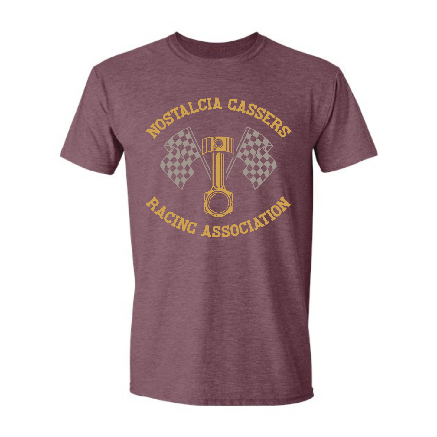 Nostalgia Gassers Checkered Flag Tee