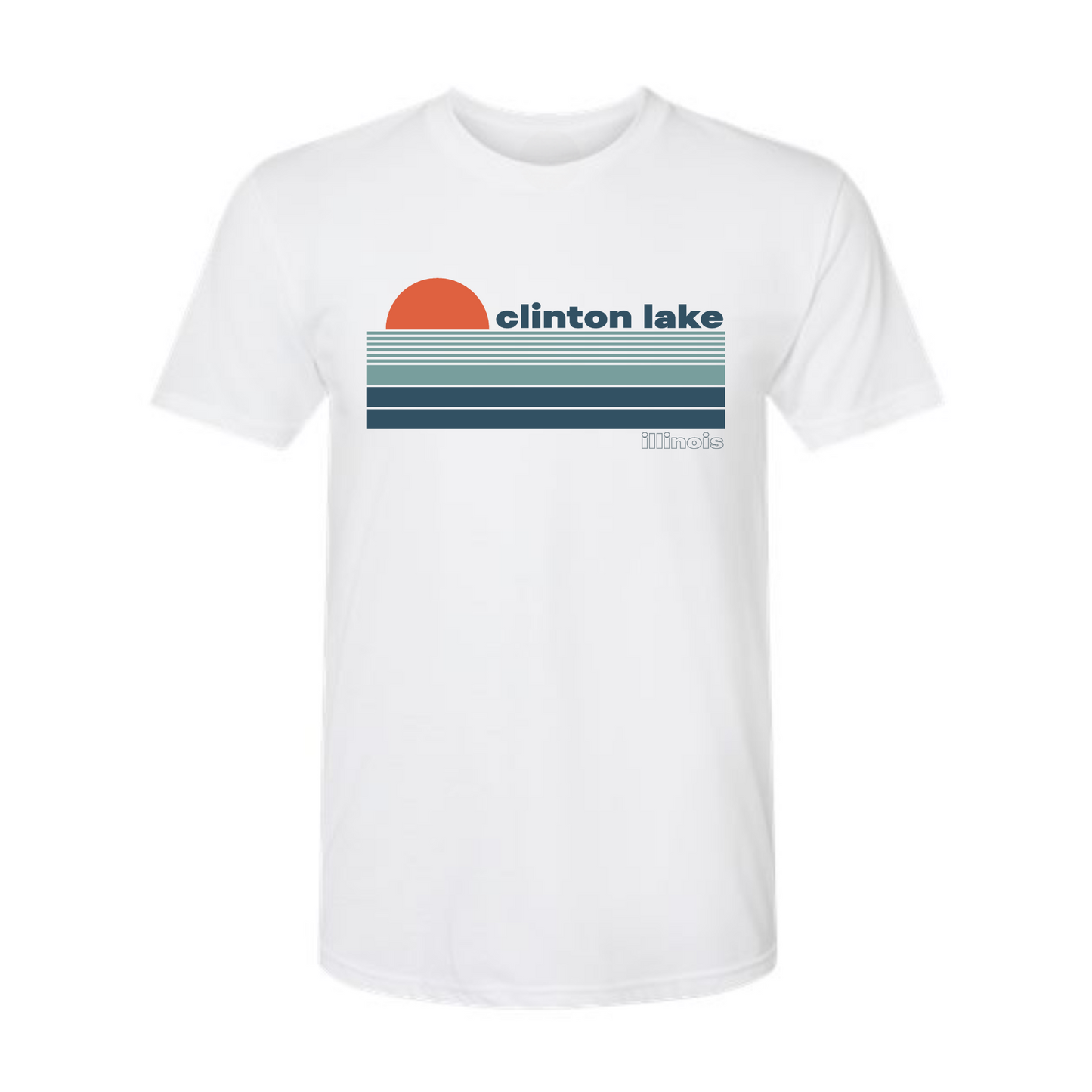 Clinton Lake Horizon Tee