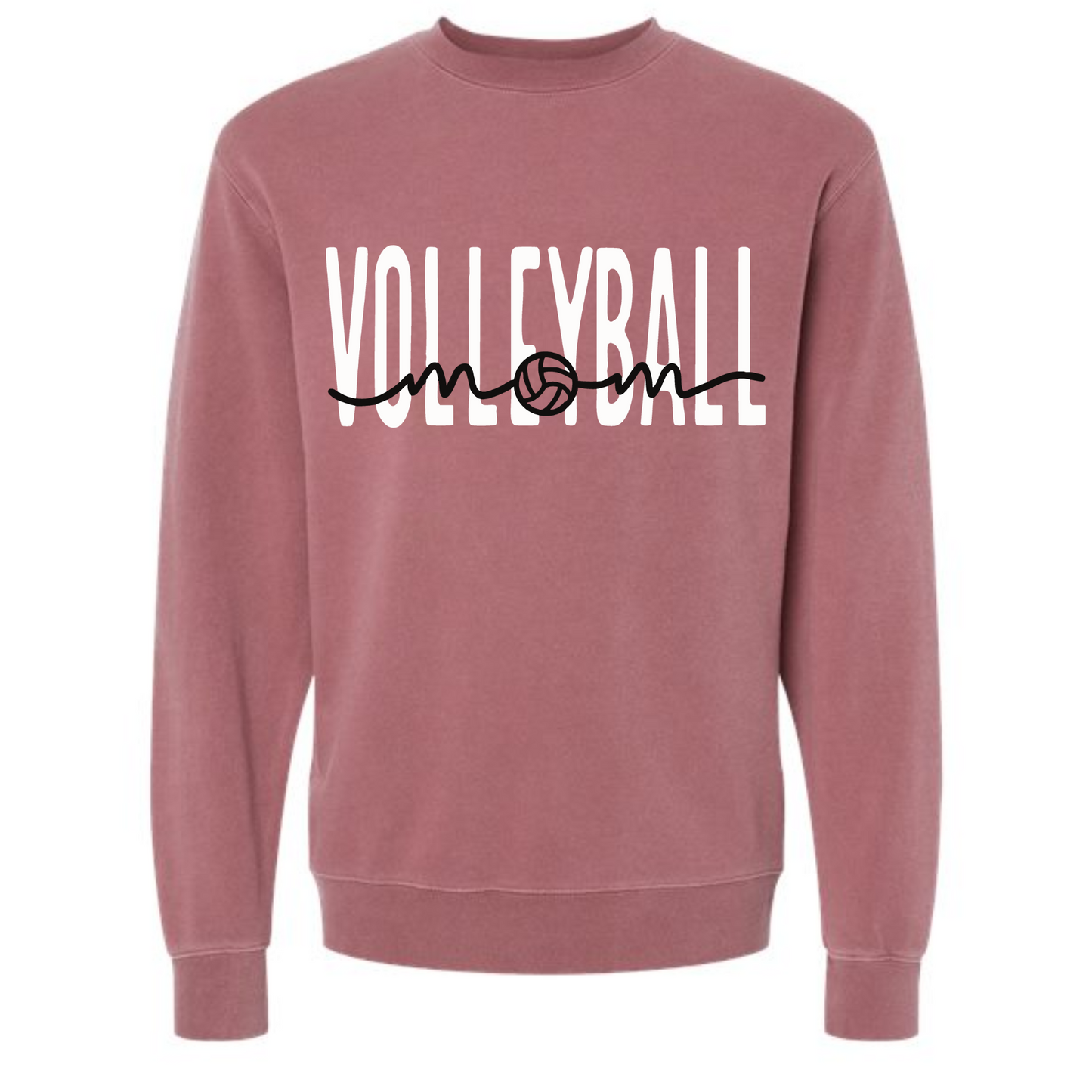 Volleyball Mom Vintage Crewneck