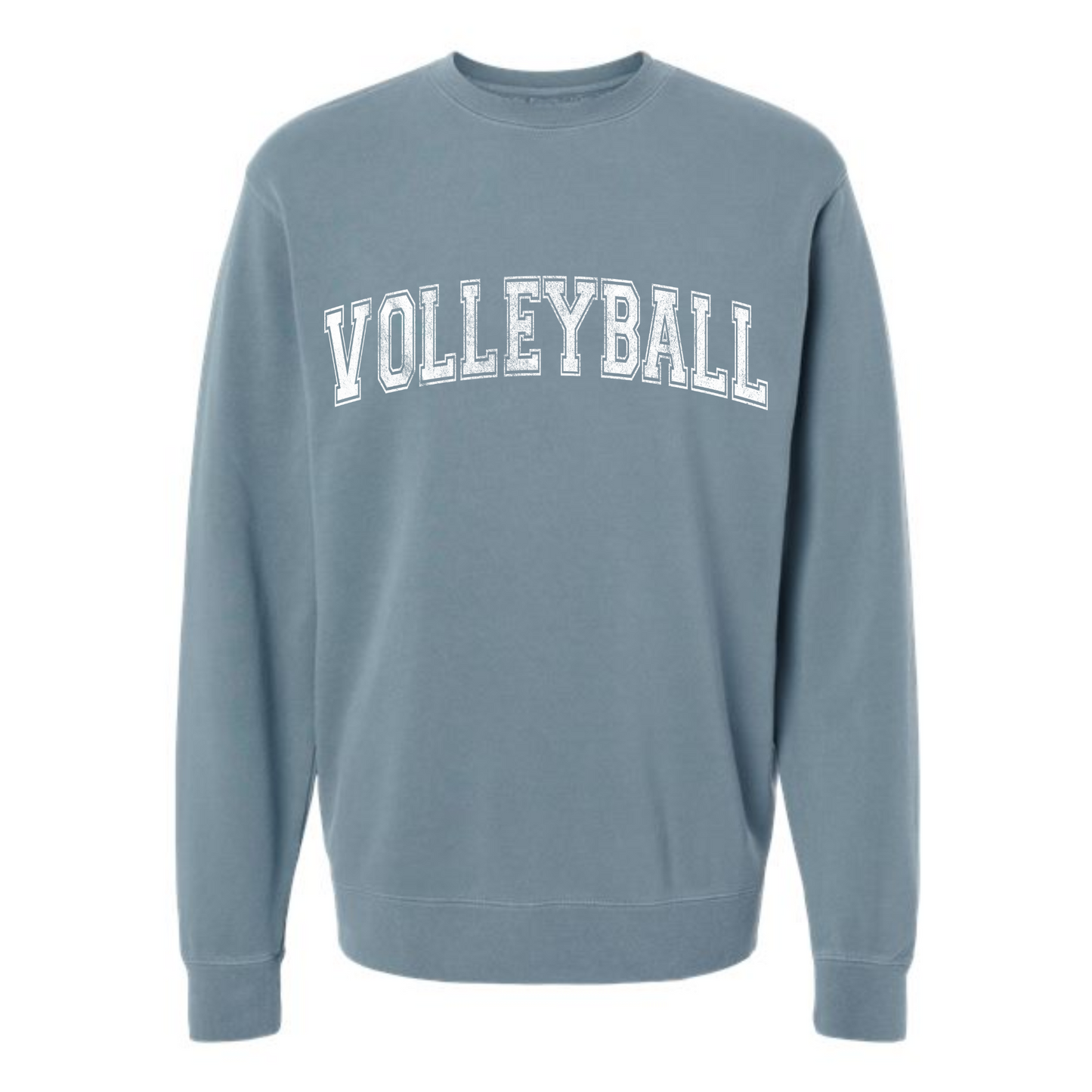 Volleyball Varsity Letter Vintage Crewneck