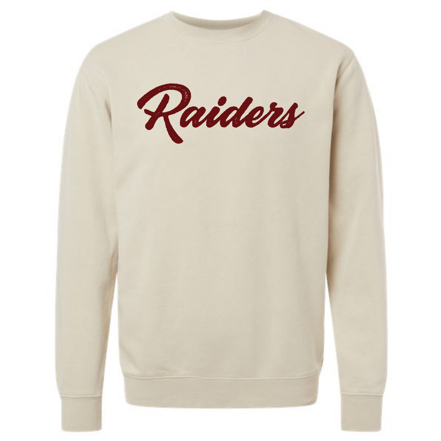 Vintage Raiders Script Crewneck