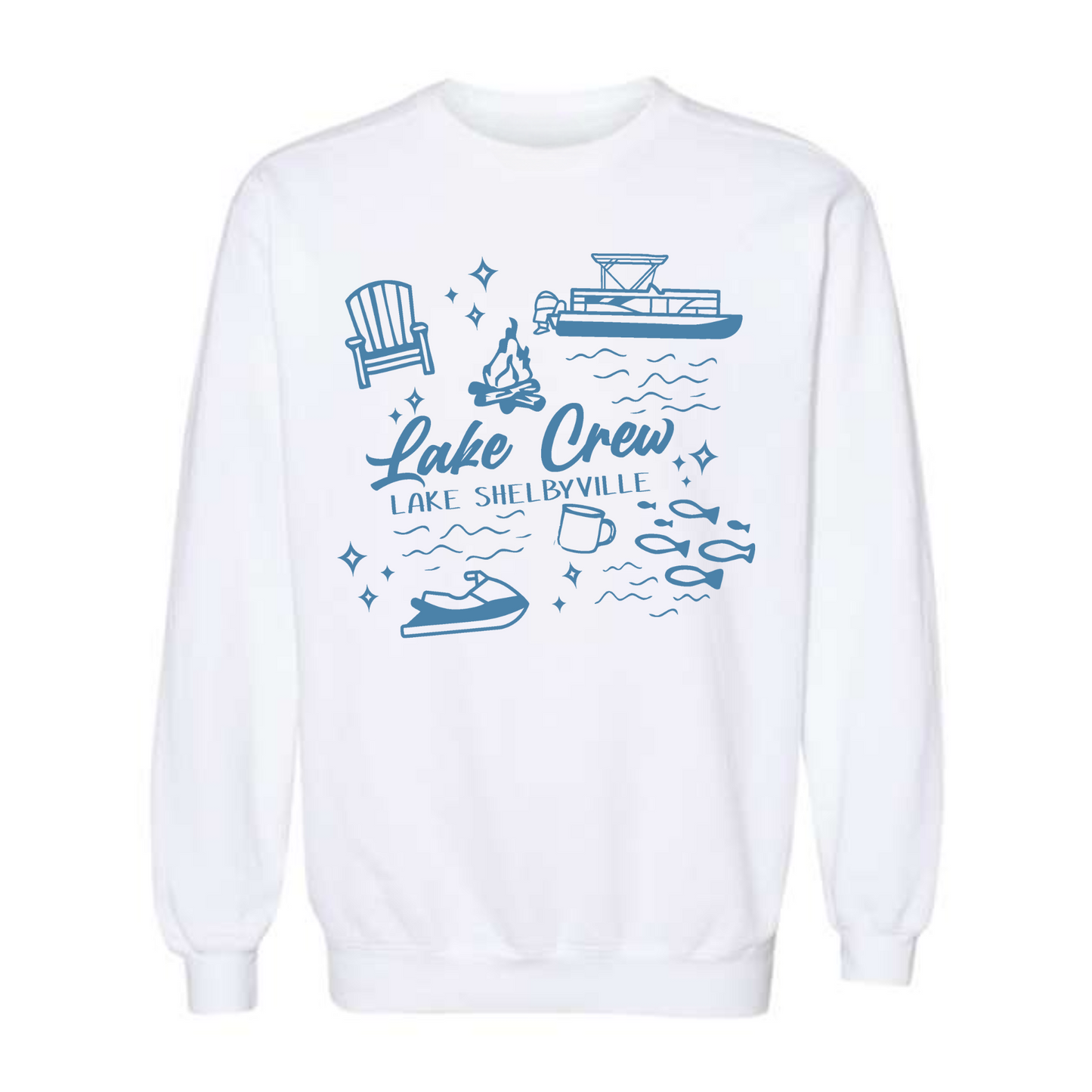 Lake Crew Lake Shelbyville Crewneck Sweatshirt