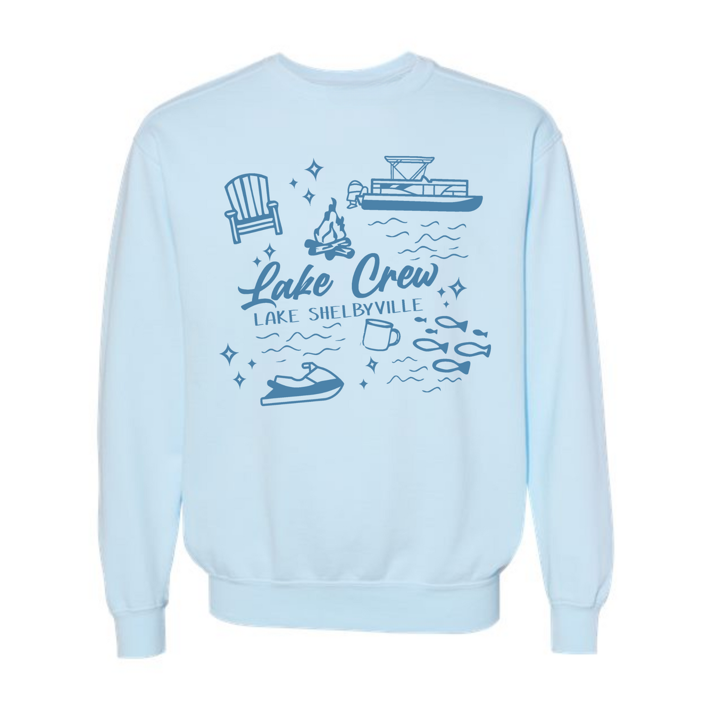 Lake Crew Lake Shelbyville Crewneck Sweatshirt