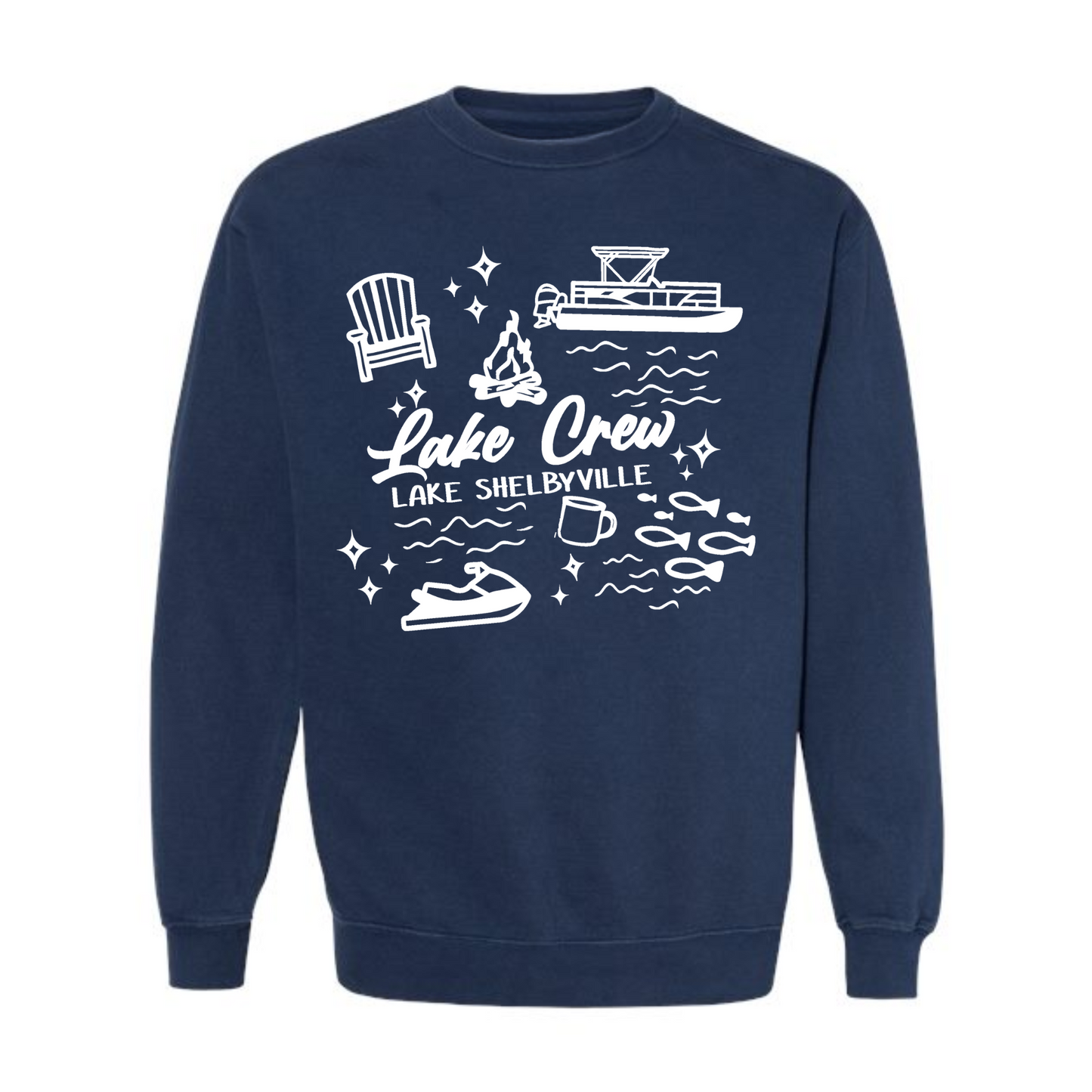 Lake Crew Lake Shelbyville Crewneck Sweatshirt