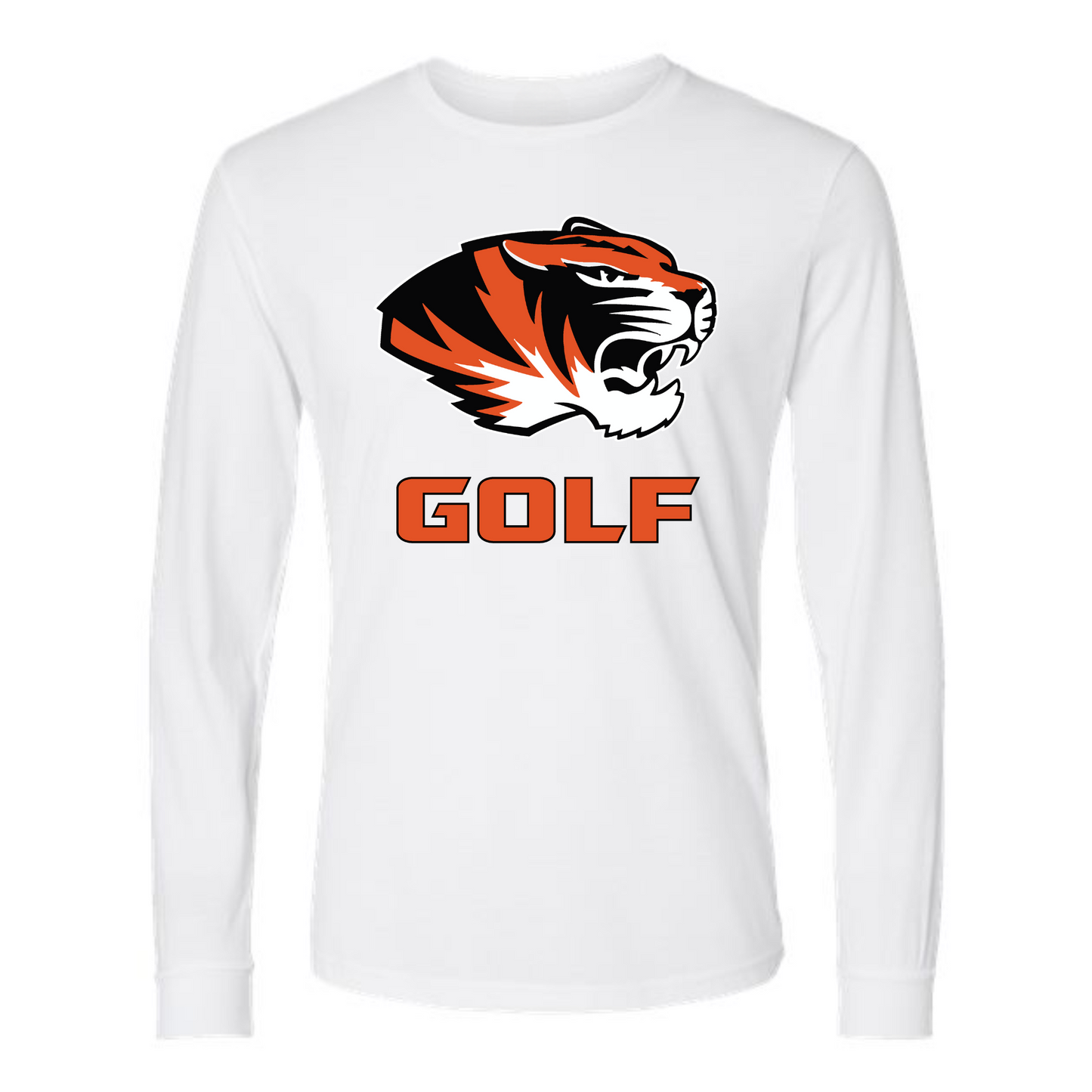 Tigers Golf Long Sleeve Tee