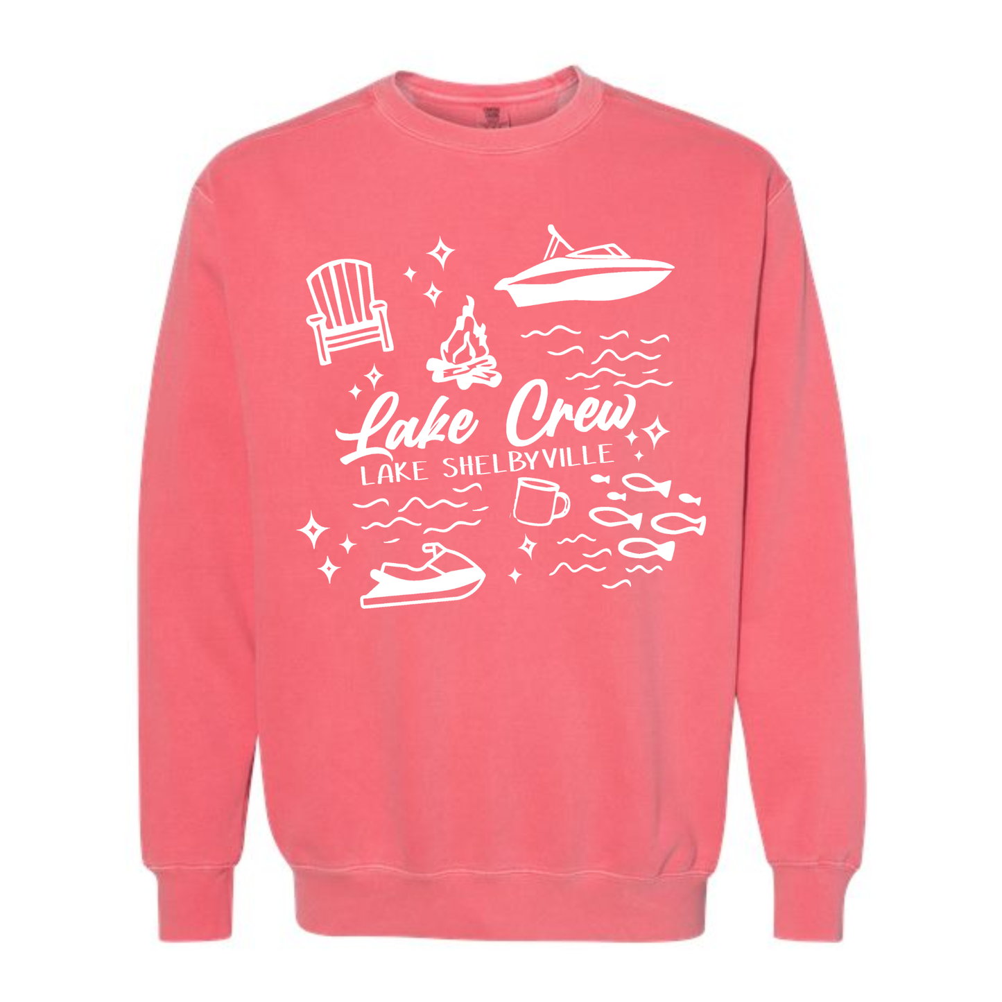 Lake Crew Lake Shelbyville Crewneck Sweatshirt