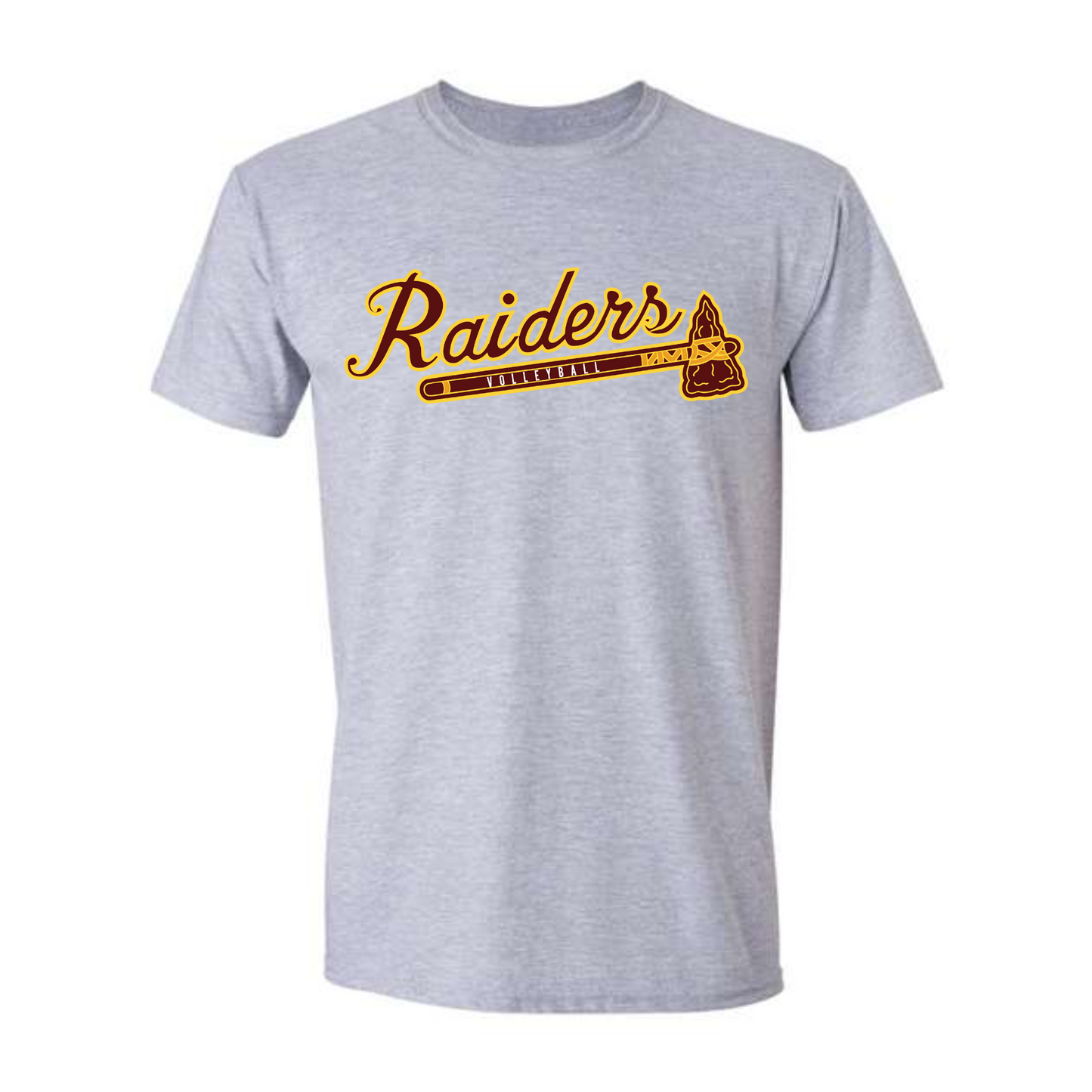Raiders Volleyball Tomahawk Tee