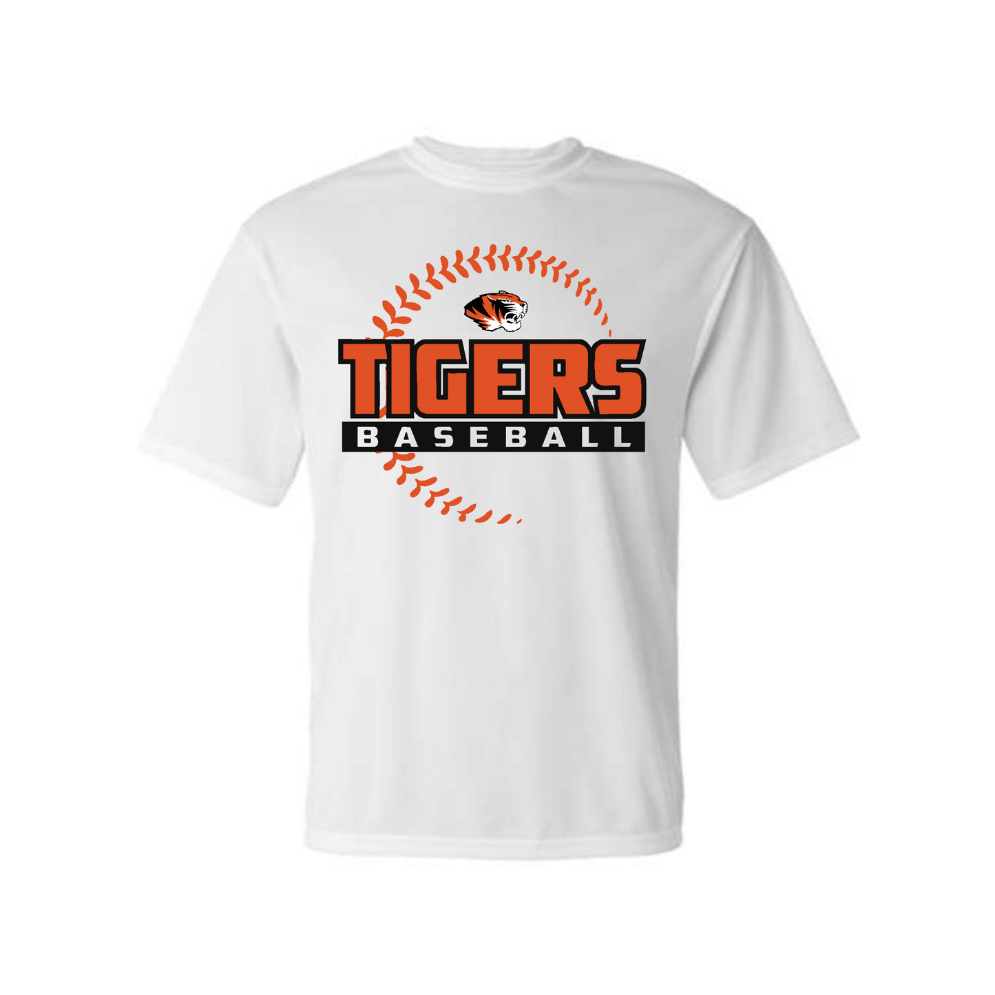 Tigers Baseball Performance Tee