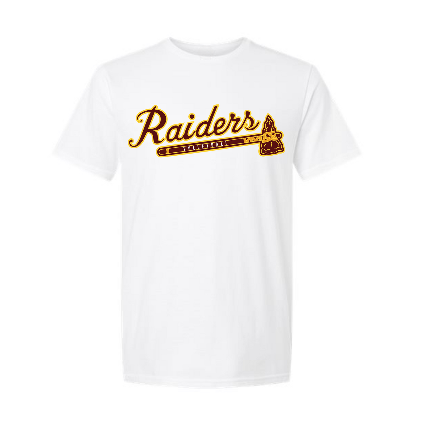 Raiders Volleyball Tomahawk Tee
