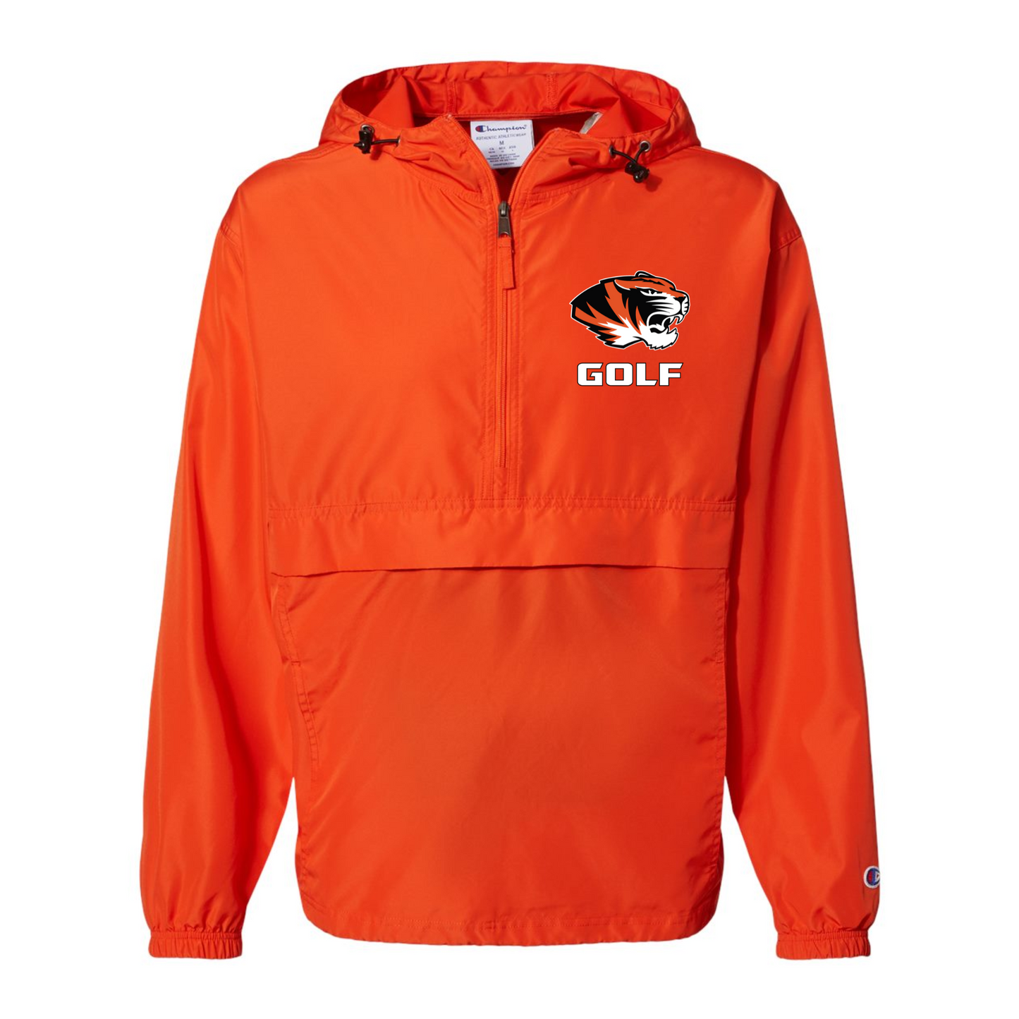 IB Golf Champion Hooded Quarter-Zip Windbreaker Jacket