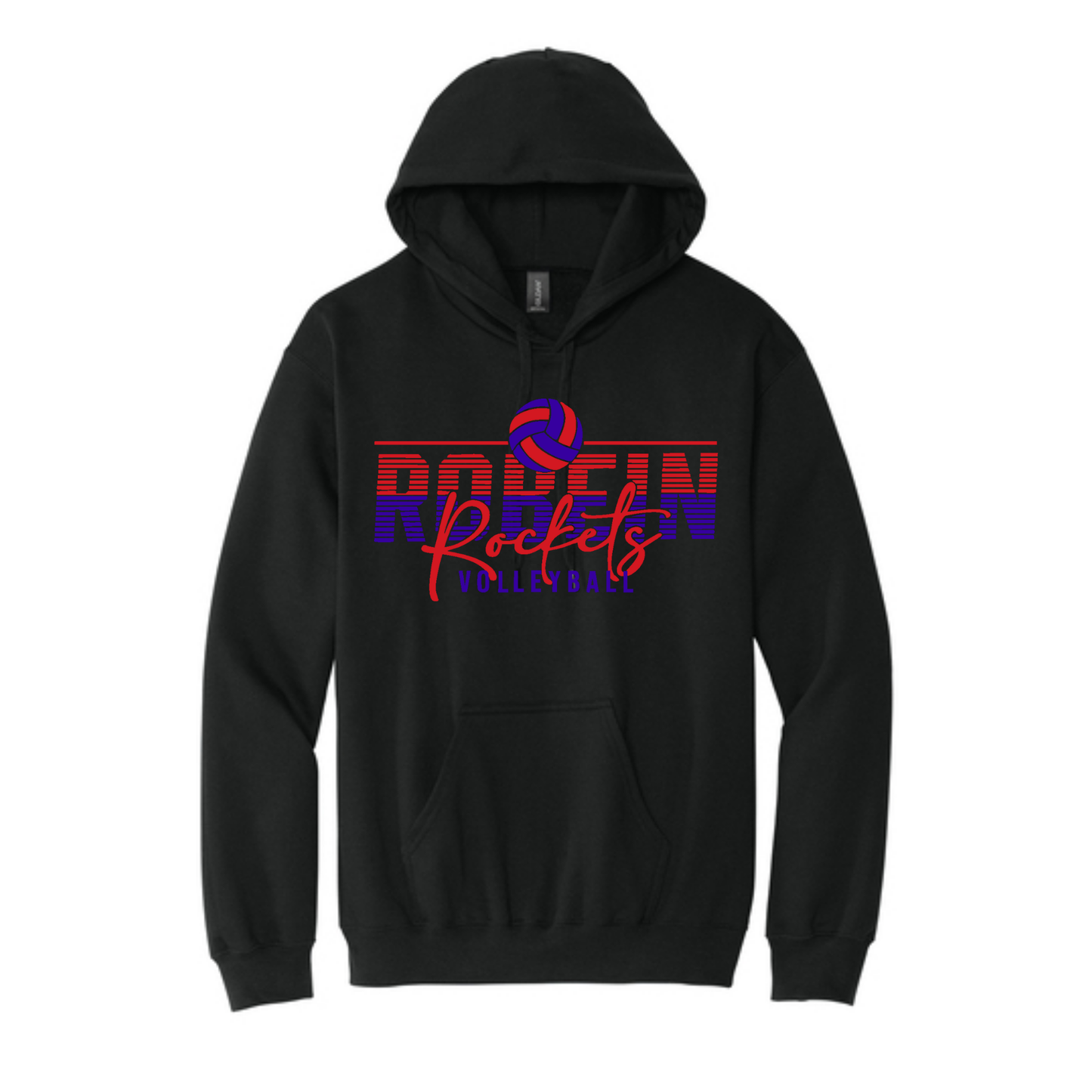 Robein Striped Rockets Hooded Sweatshirt