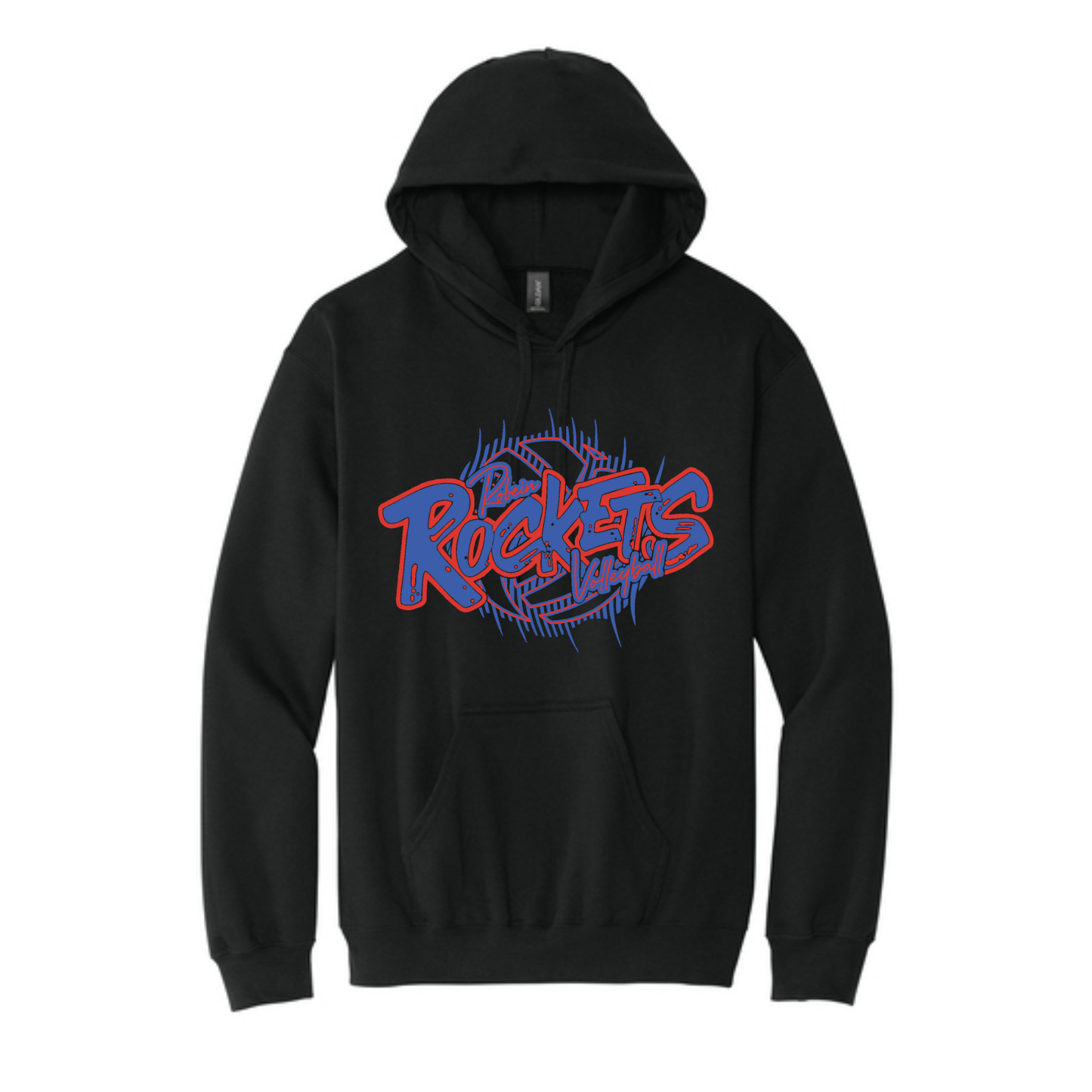 Rockets Robein Volleyball Hooded Sweatshirts