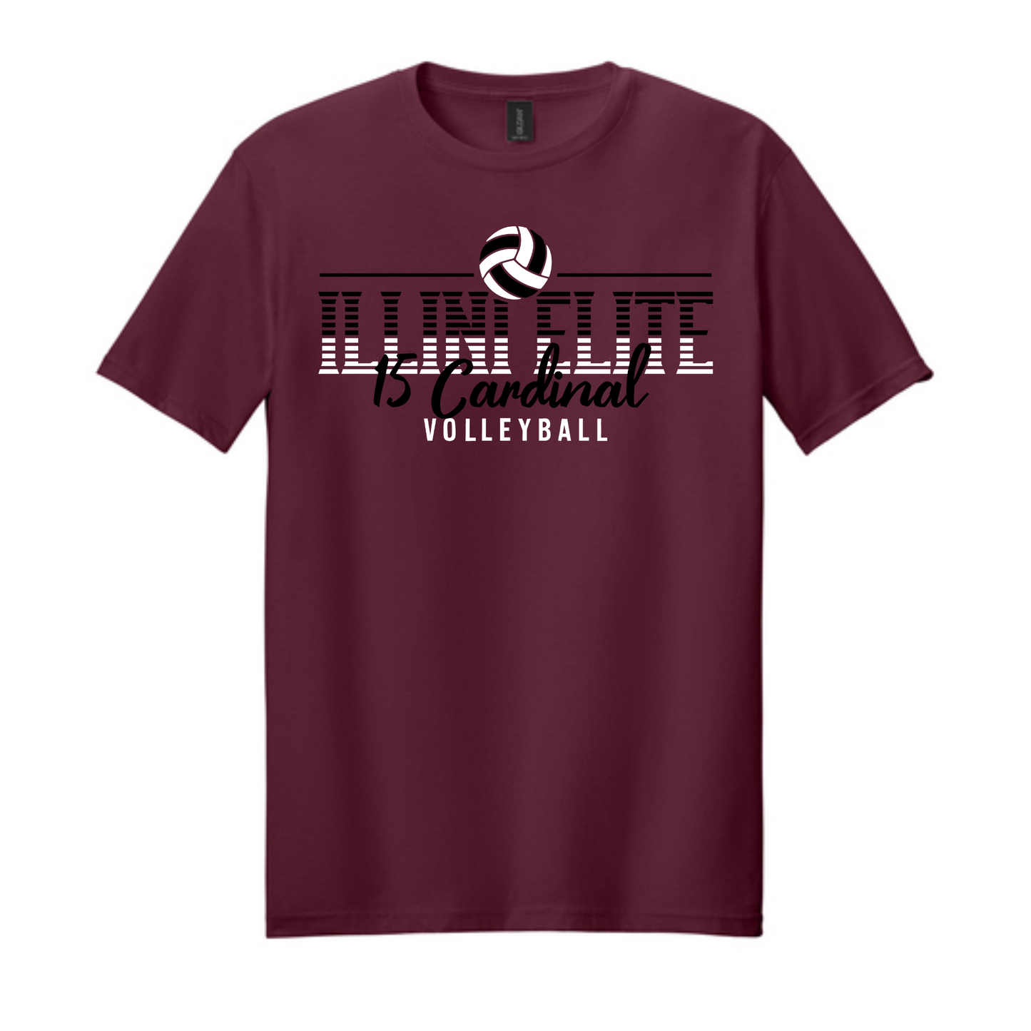 Illini Elite Striped Tee