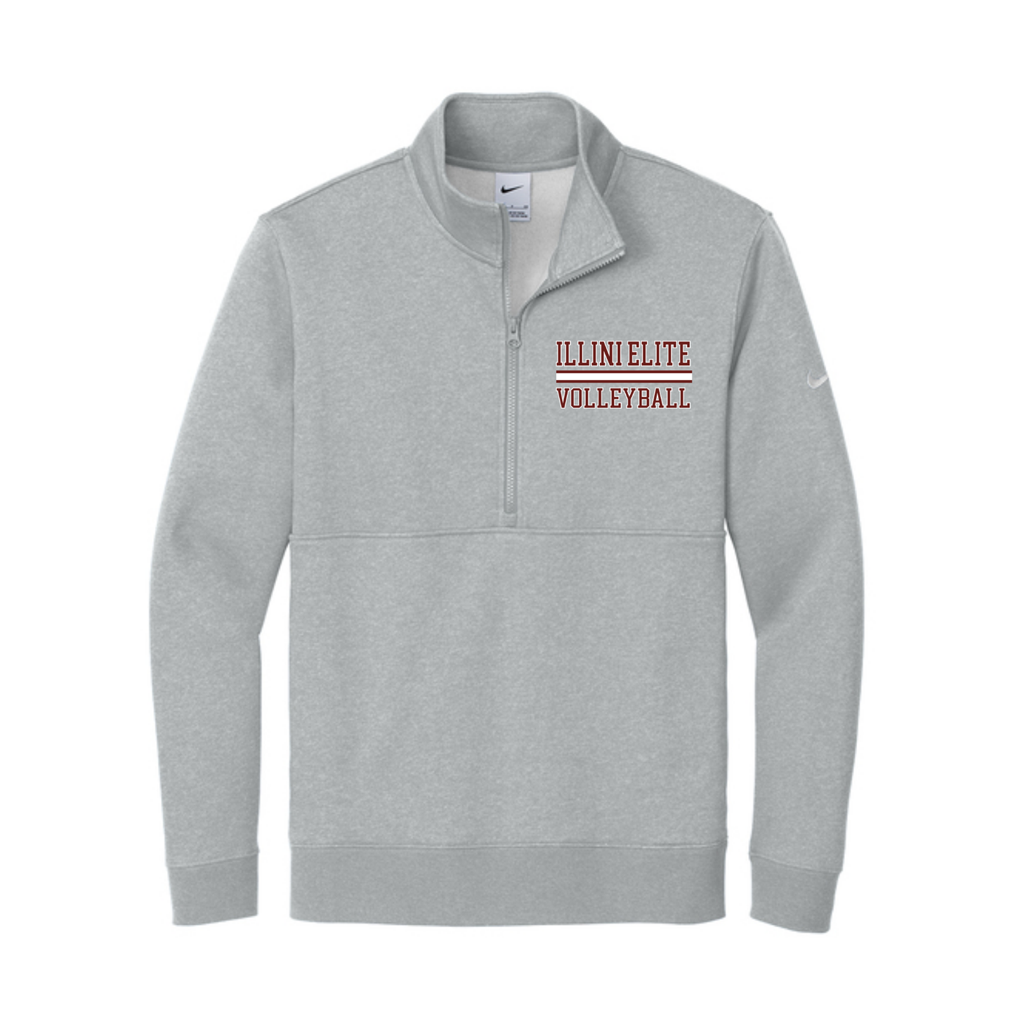 Nike Club Fleece Illini Elite 1/2 Zip