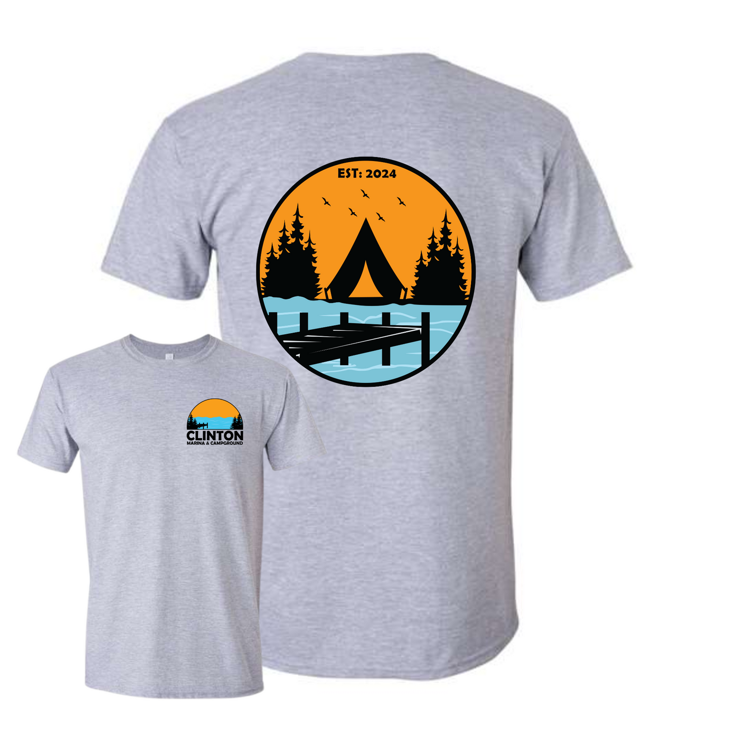 Clinton Marina & Campground Tee