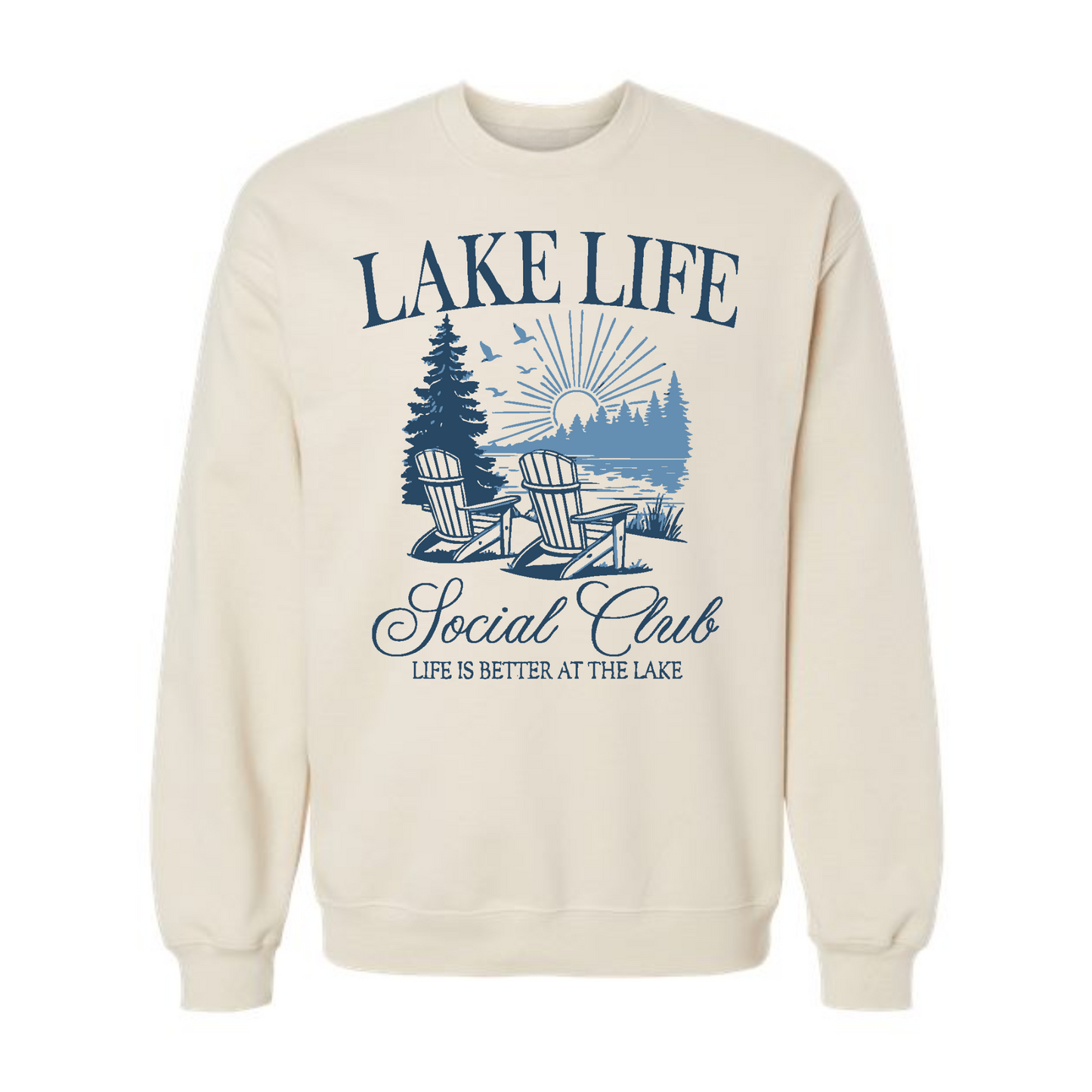 Lake Life Social Club Crewneck Sweatshirt