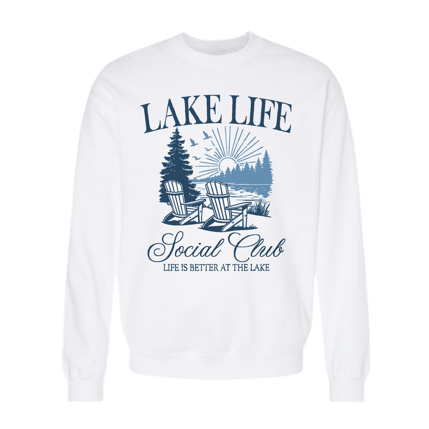 Lake Life Social Club Crewneck Sweatshirt