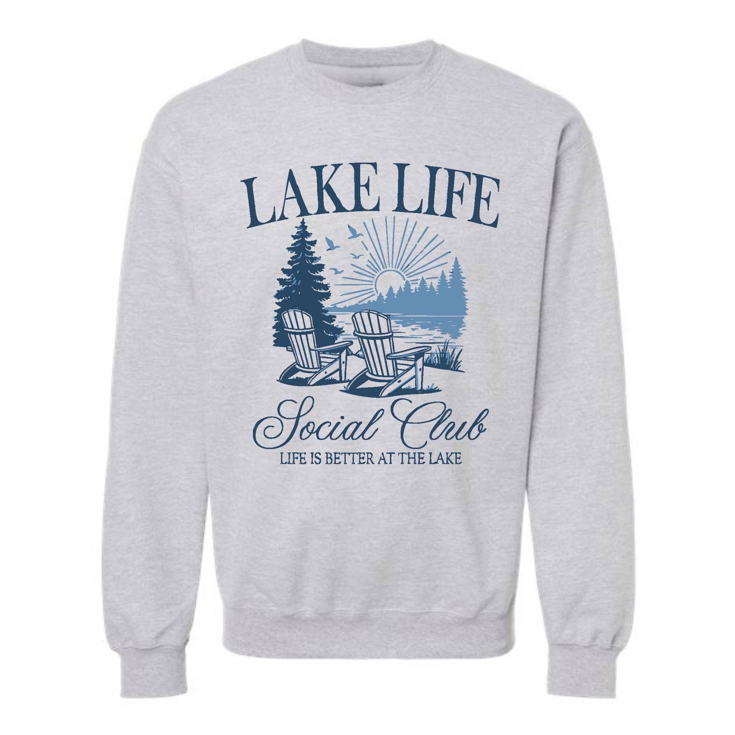 Lake Life Social Club Crewneck Sweatshirt