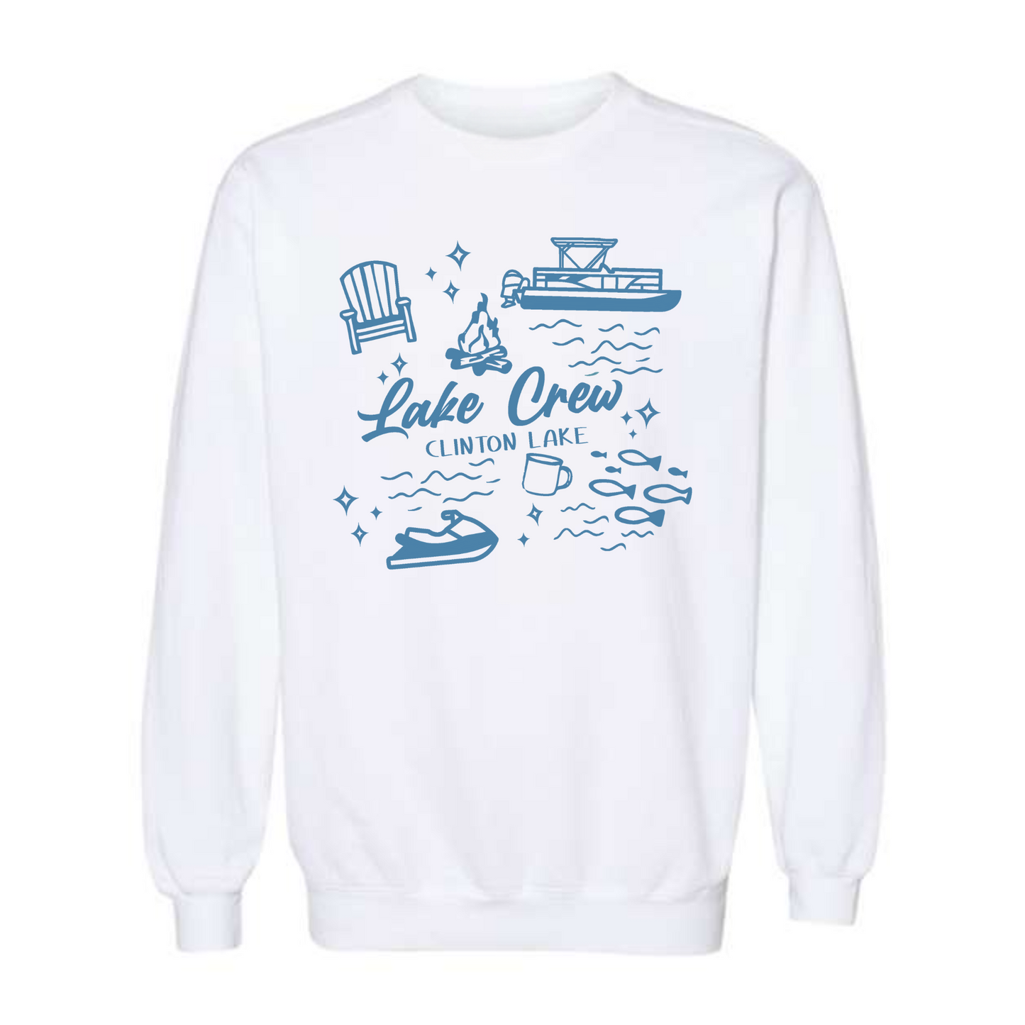 Lake Crew Clinton Lake Crewneck Sweatshirt