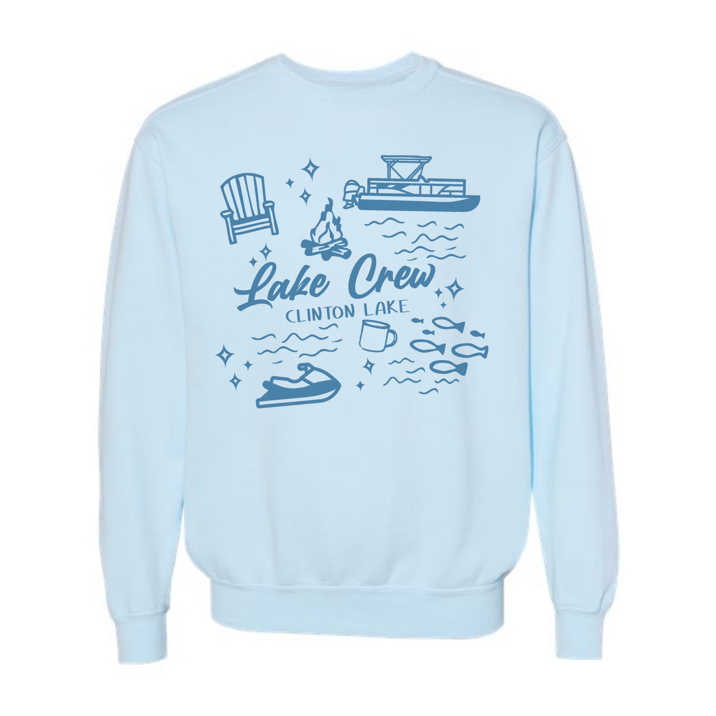 Lake Crew Clinton Lake Crewneck Sweatshirt