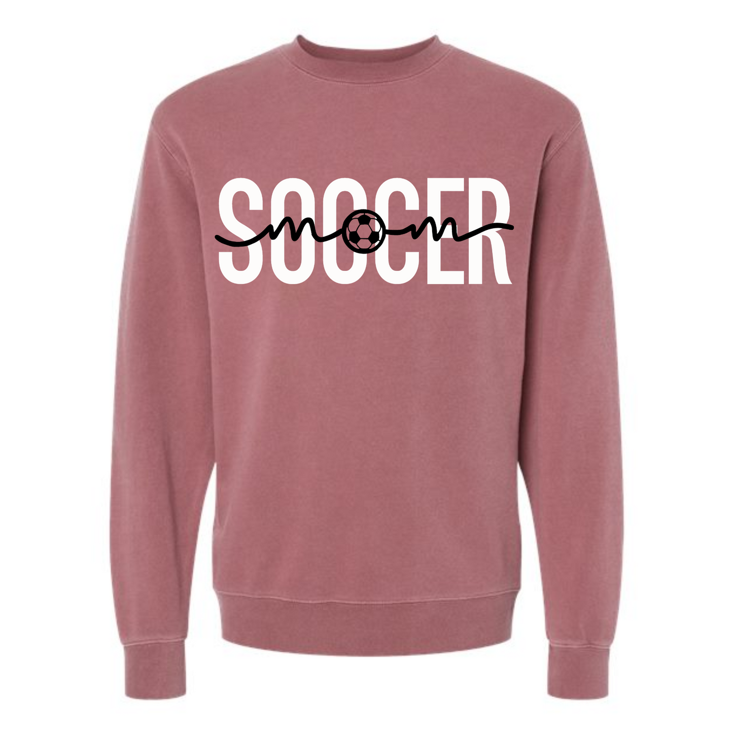 Soccer Mom Vintage Crewneck Sweatshirt