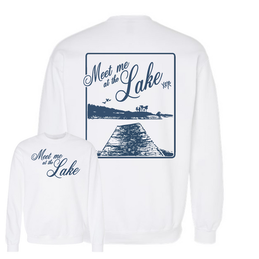 Meet me at the Lake Crewneck Sweatshirt