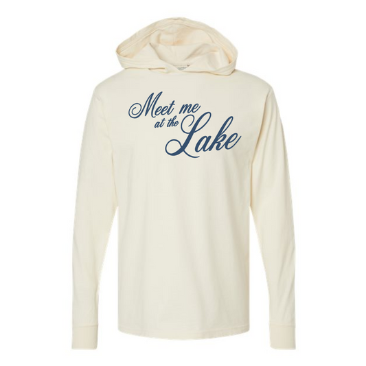 Meet me at the Lake Long Sleeve Hooded Tee