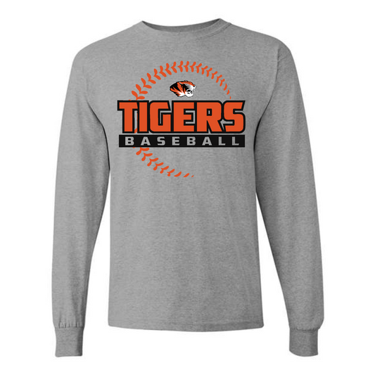 Tigers Baseball Long Sleeve Tee