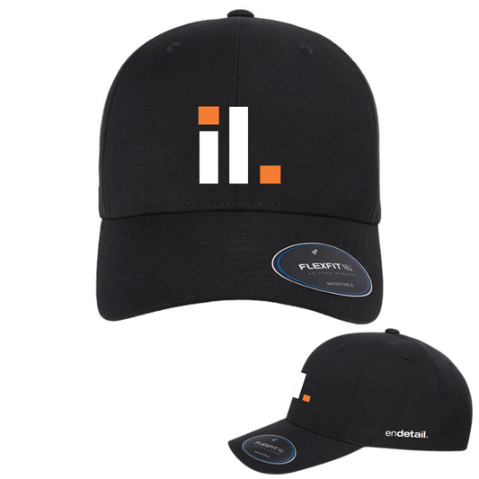 Flexfit Adjustable Embroidered Cap Black