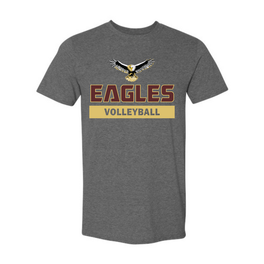 Eagles Volleyball Block Tee