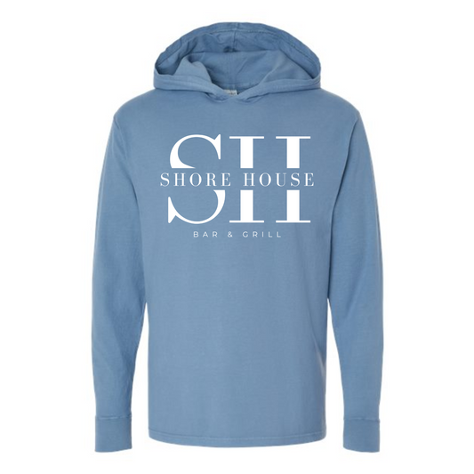 Shore House Long Sleeve Hooded Tee