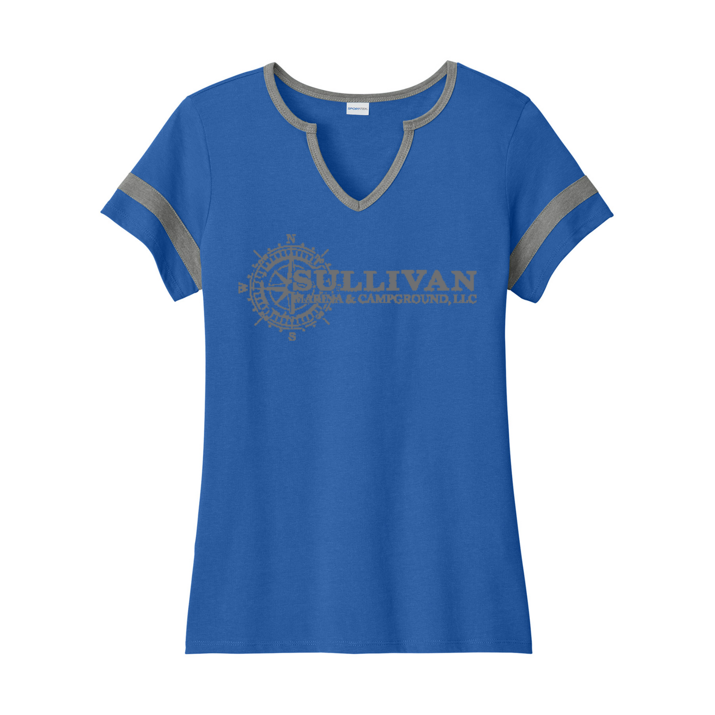 Sullivan Marina & Campground Women's Notch Neck Tee