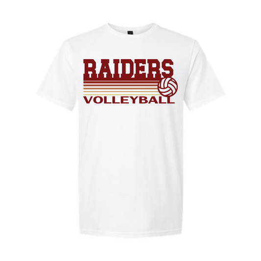 Raider Volleyball Fade Tee