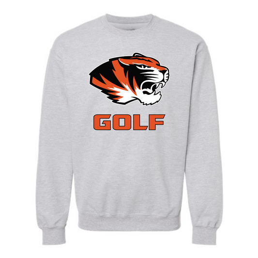 Tigers Golf Long Crewneck Sweatshirt