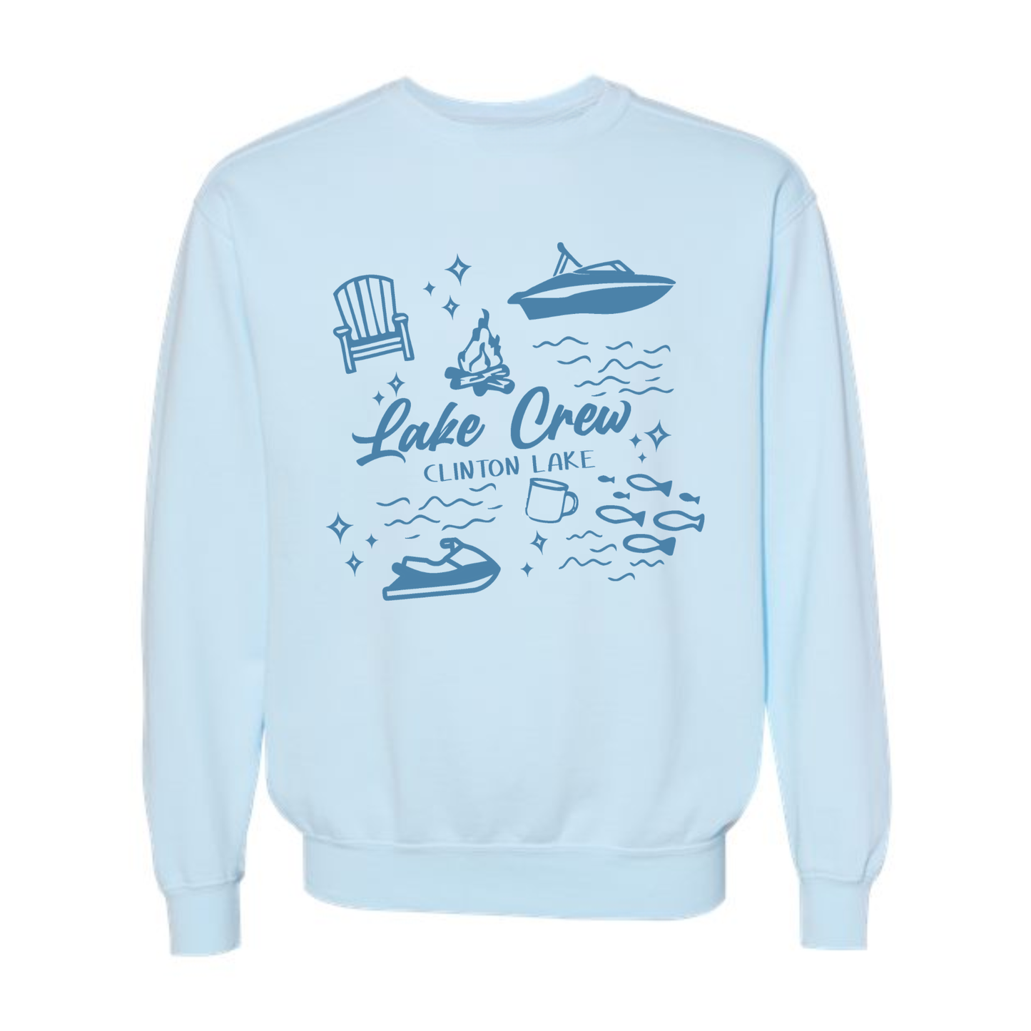 Lake Crew Clinton Lake Crewneck Sweatshirt
